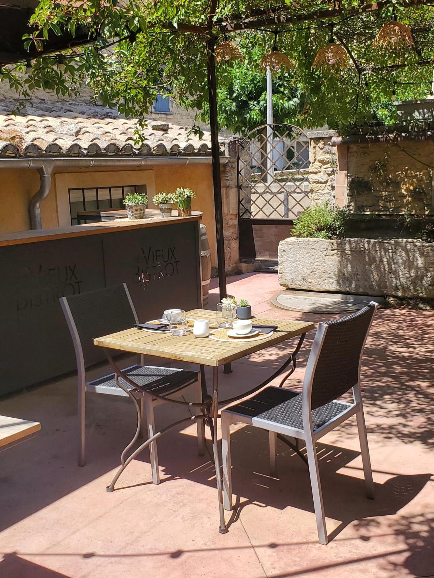 Chambres Du Vieux Bistrot Cabrieres-d'Avignon Exterior photo