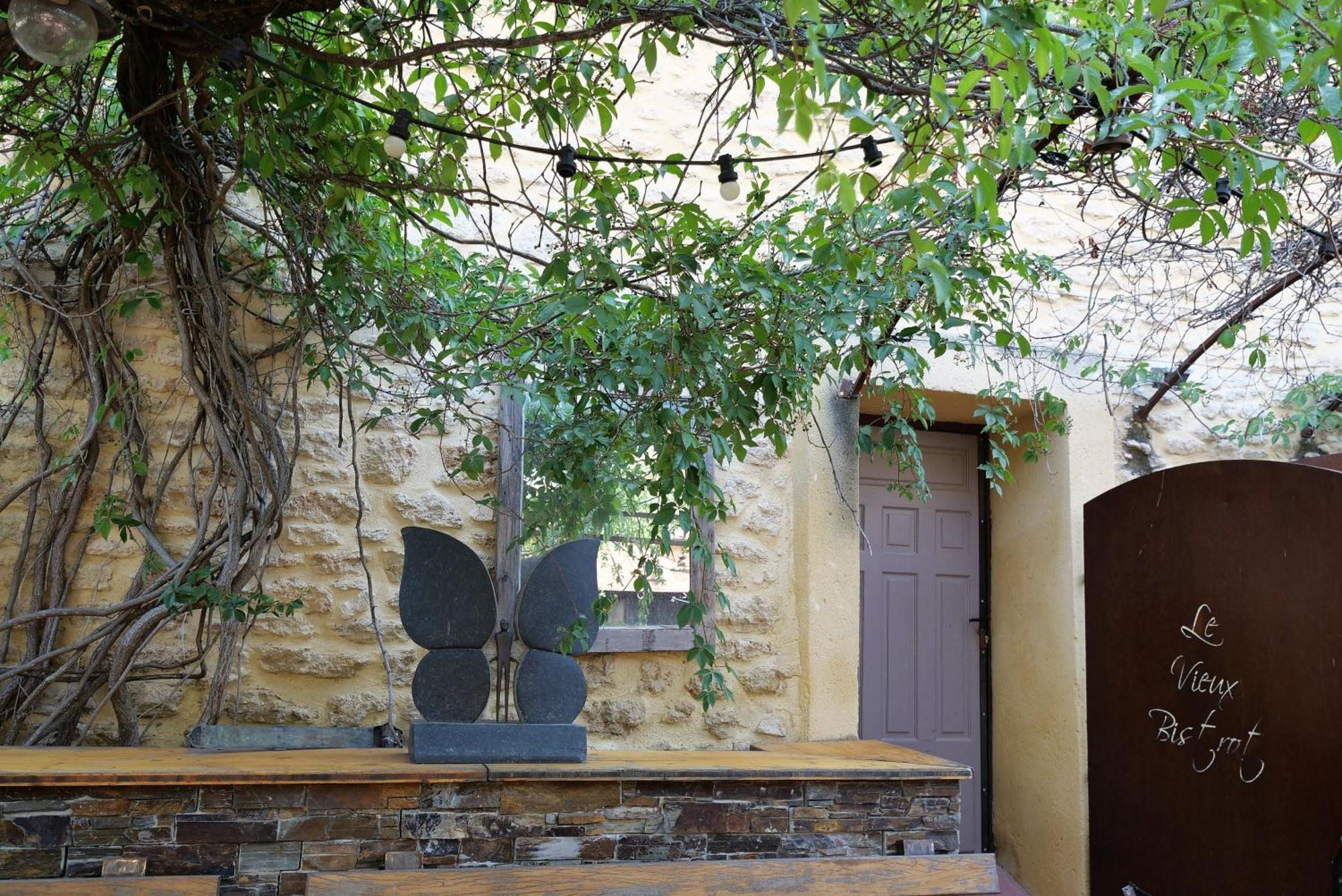 Chambres Du Vieux Bistrot Cabrieres-d'Avignon Exterior photo